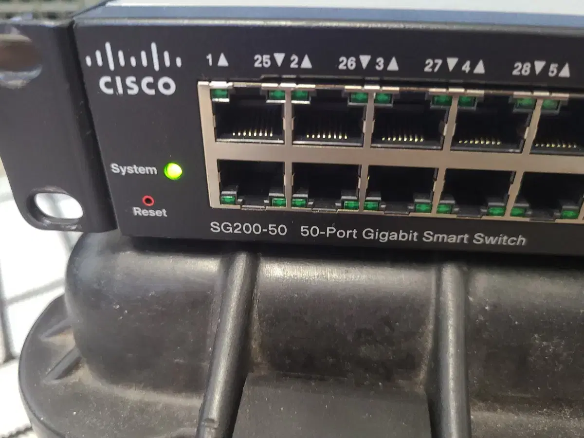 시스코 SG200-50 50포트 기가비트 스위치 허브 Cisco